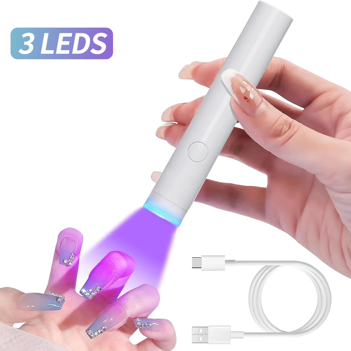 Photography Lighting Gel - Convenient Rechargeable Nail Dryer UV LED