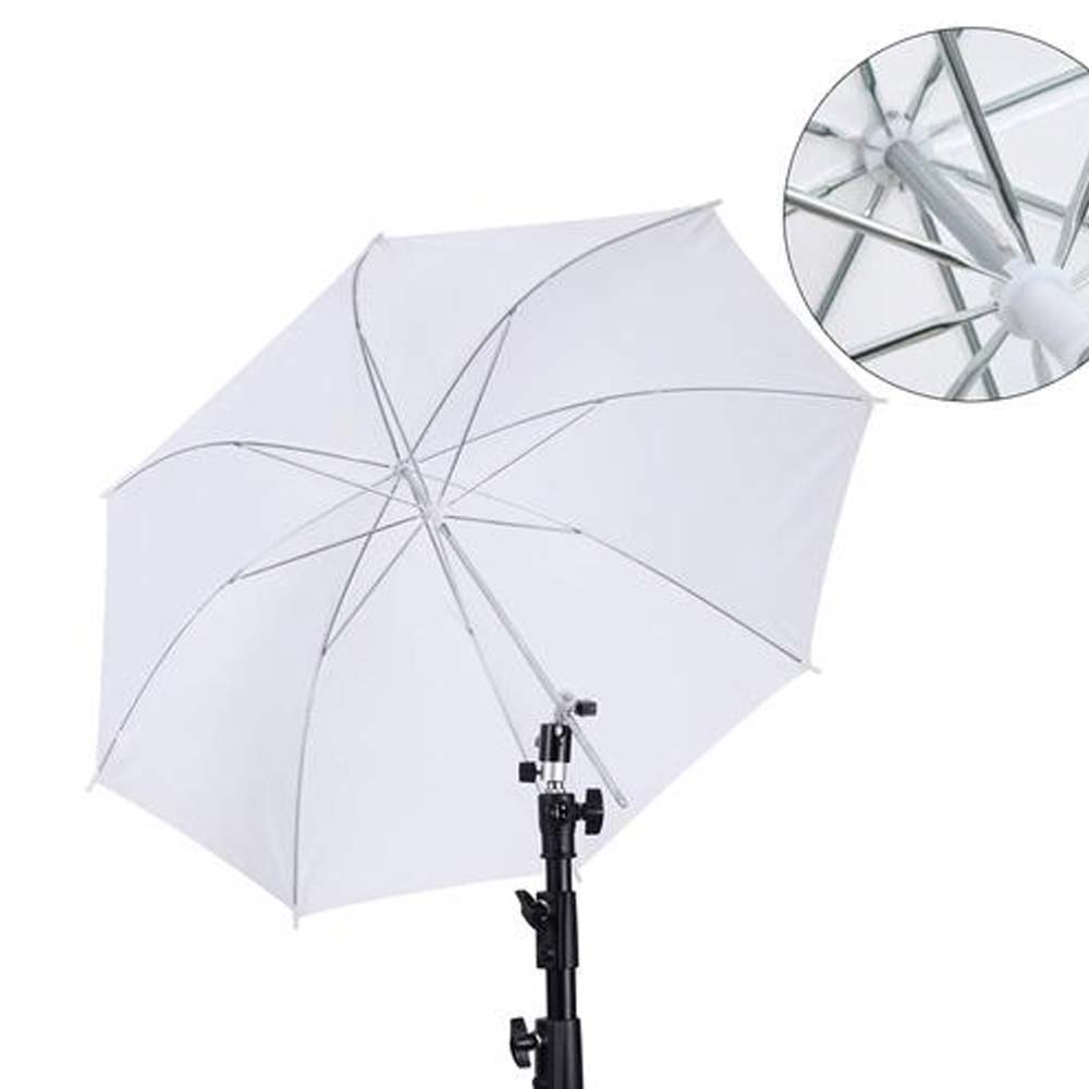 Photography Lighting Umbrella - 50cm/ 20Inch Photography Umbrella Metal Handle