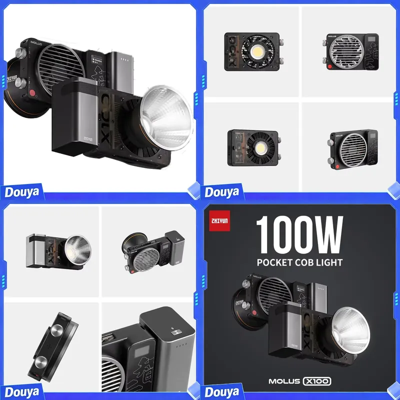 Lighting In Photography - ZHIYUN Molus X100 100W COB LED