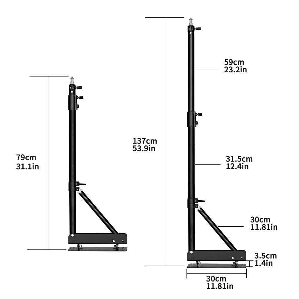 100/135/ 170cm Wall Mounting T - Photography Lighting Umbrella 评论和价格