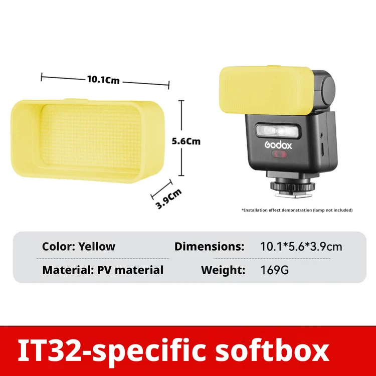 3‑Color Flash Diffuser Cover f - Photography Lighting Godox 评论和价格
