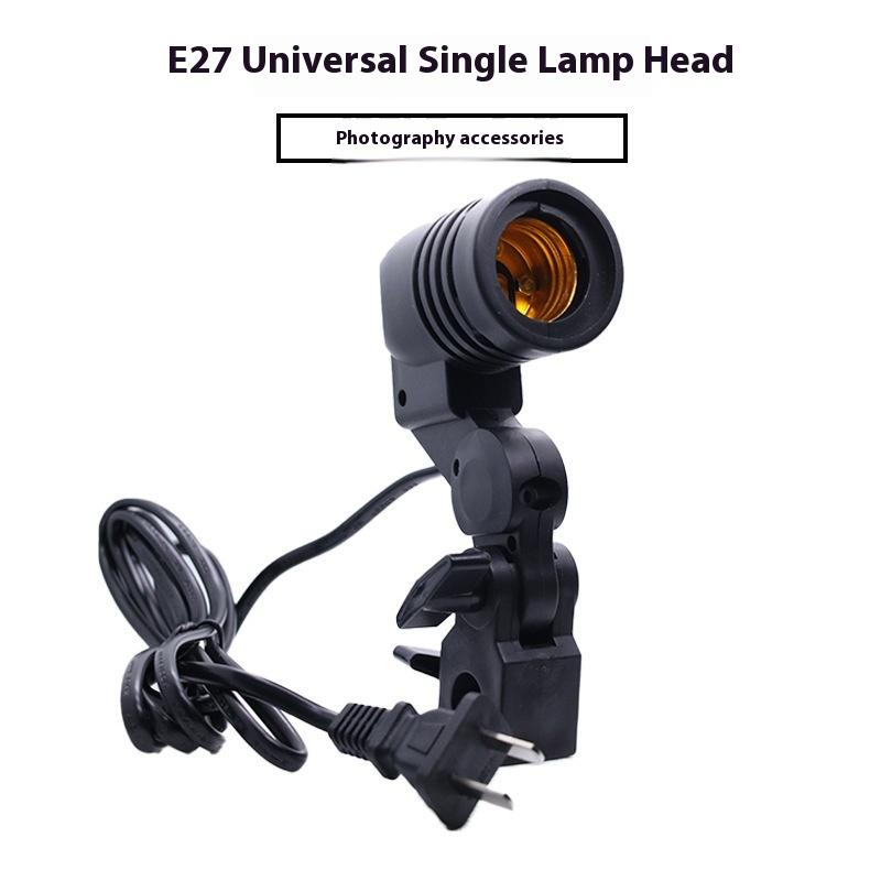 Black 1.8M Cable Cord E27 Sock - Photography Lighting Umbrella 评论和价格