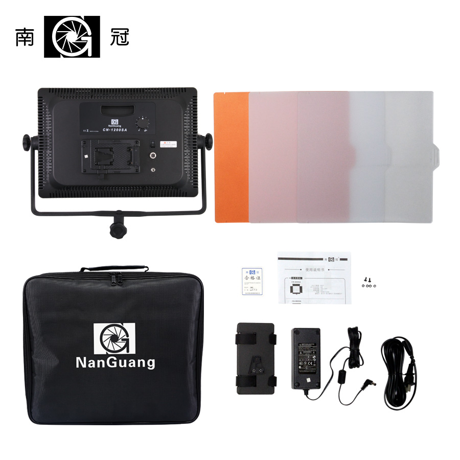Nanguang CN-1200SA LEDS 5600K  - Video Light Panel Led 评论和价格