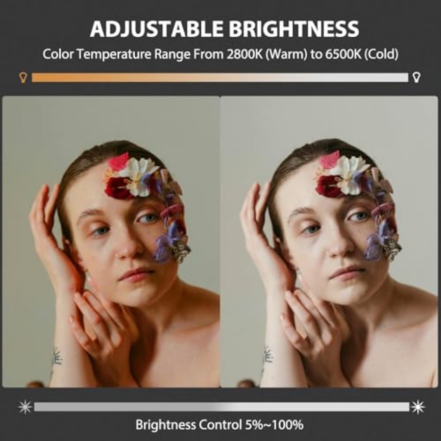60W COB LED Video Light Handhe - Lighting In Photography Studio 评论和价格