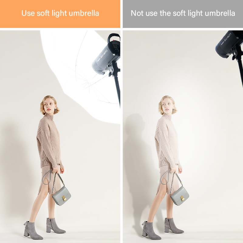 76 * 80cm X4 Transparent White - Photography Lighting Umbrella 评论和价格
