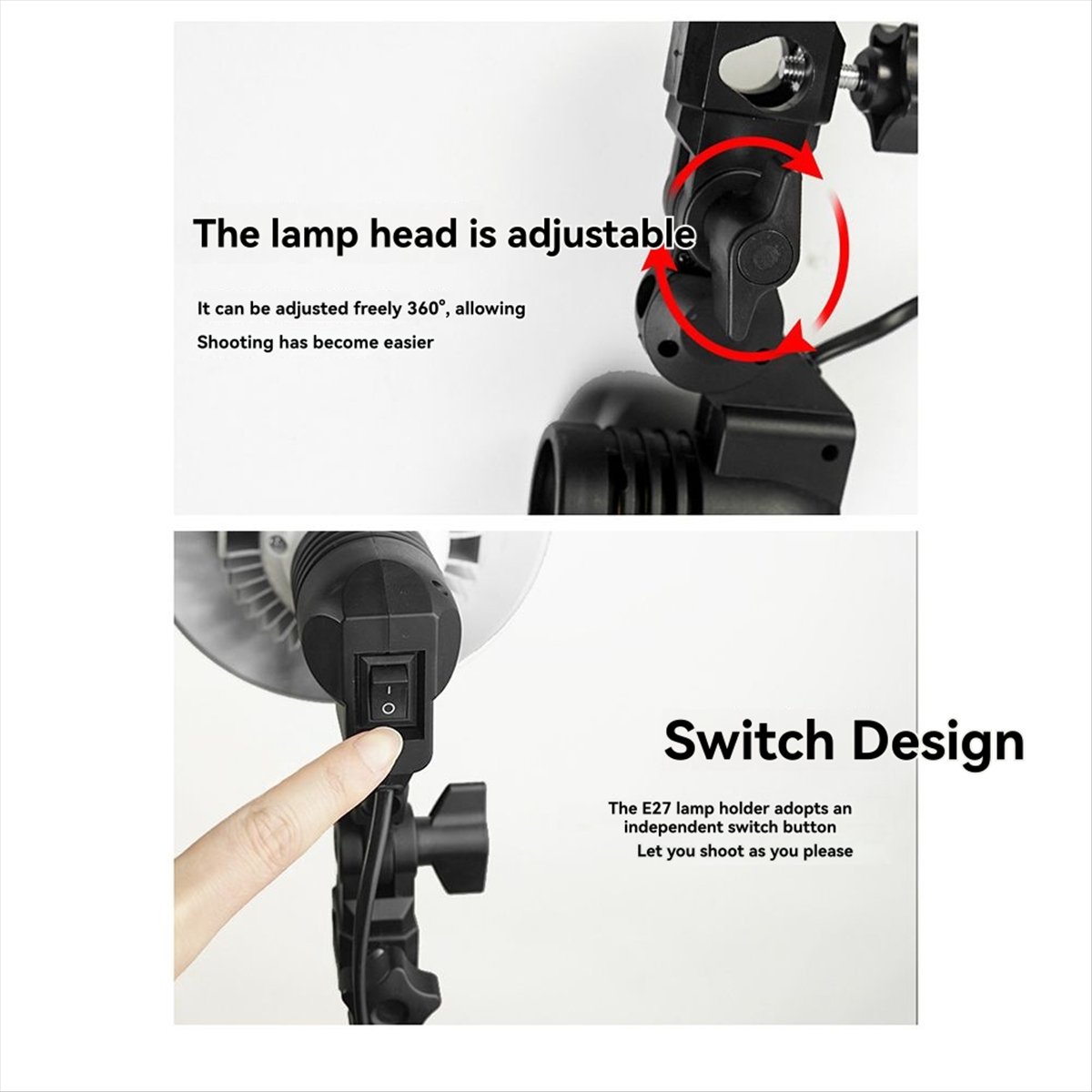 A40I 1.8m E27 Photography Ligh - Photography Lighting Umbrella 评论和价格