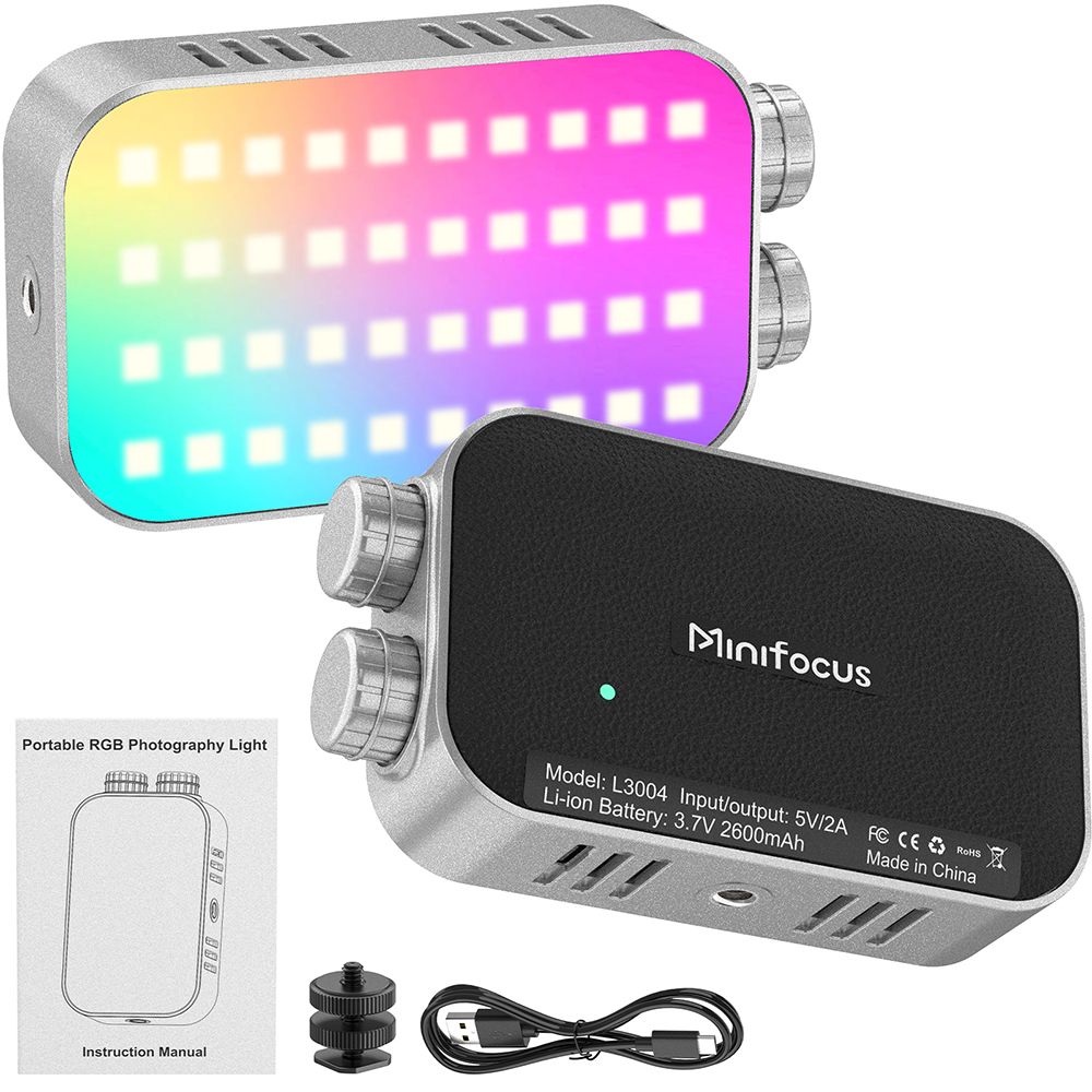 Pocket Tofu RGB Fill Light Por - Video Light Panel Led 评论和价格